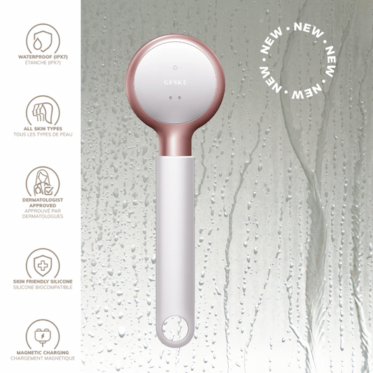 Geske Sonic LED Full Body Brush & Exfoliator - Starlight
