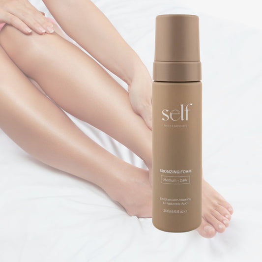 O Cosmetics Self Bronzing Foam : Medium/Dark