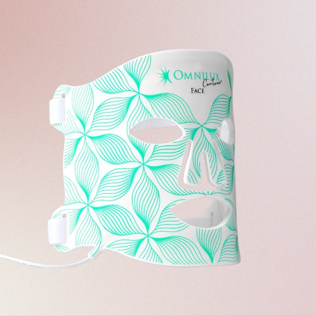Omnilux Contour LED Face Mask + Bonus Ampoules